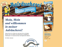 Tablet Screenshot of aal-janssen.de